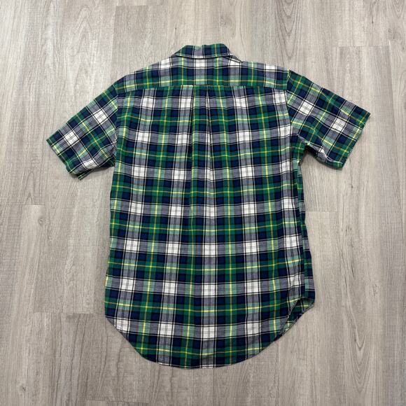 Vintage Polo Ralph Lauren Short Sleeve Button Shirt Men's Medium Classic Fit 90s - Picture 5 of 6